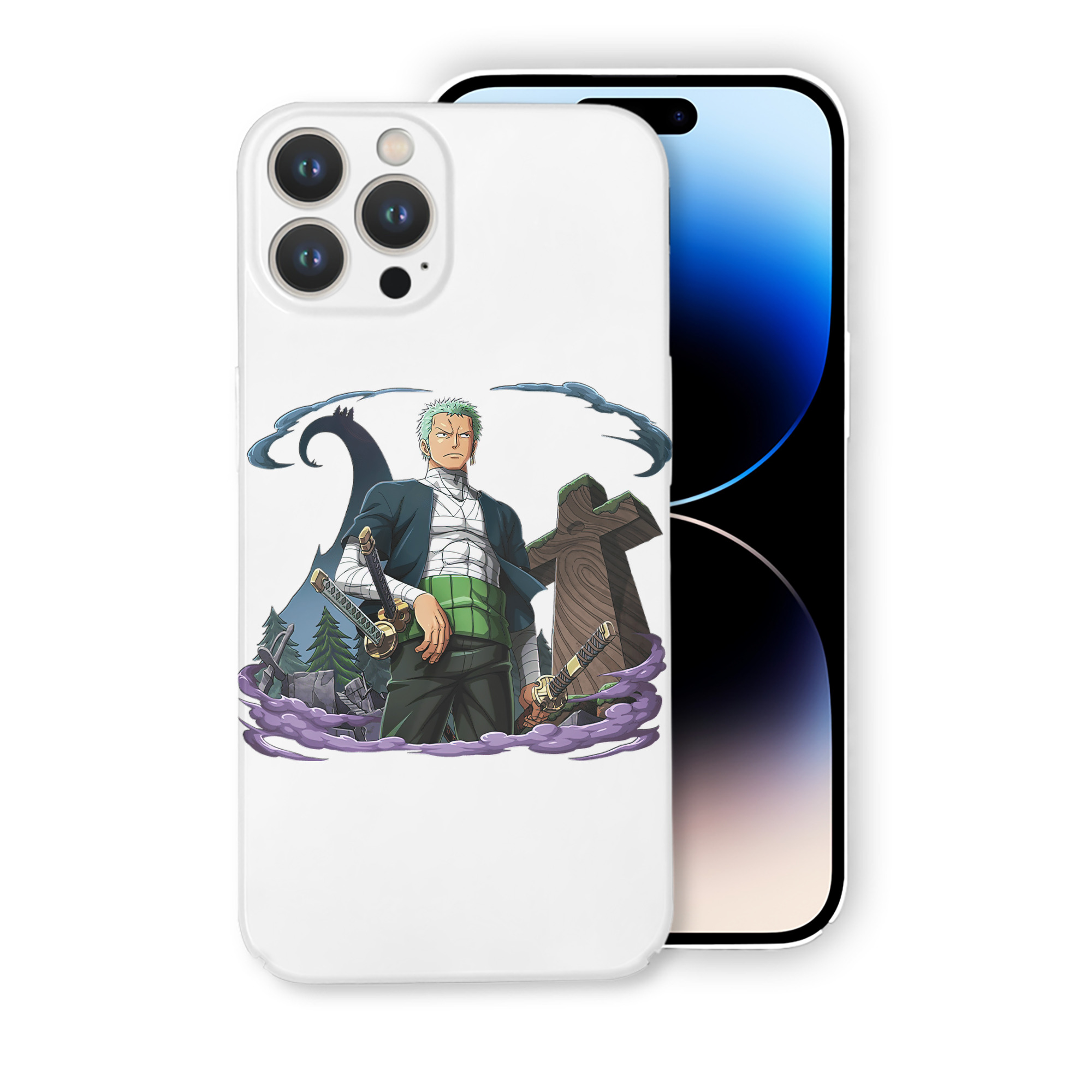 （画像用） ワンピース ロロノア・ゾロ ONE PIECE Roronoa Zoro 【iPhone 14シリーズ対応】ハードケース